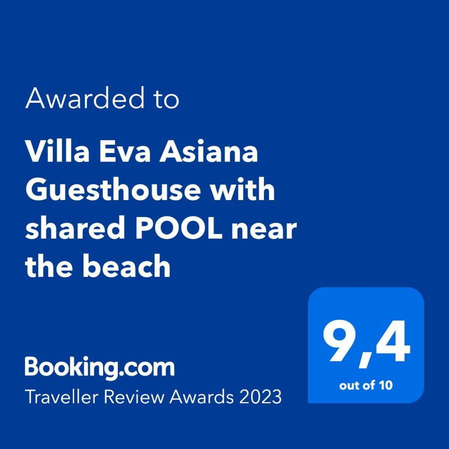 Villa Eva Asiana Guesthouse With Shared Pool بينيسا المظهر الخارجي الصورة